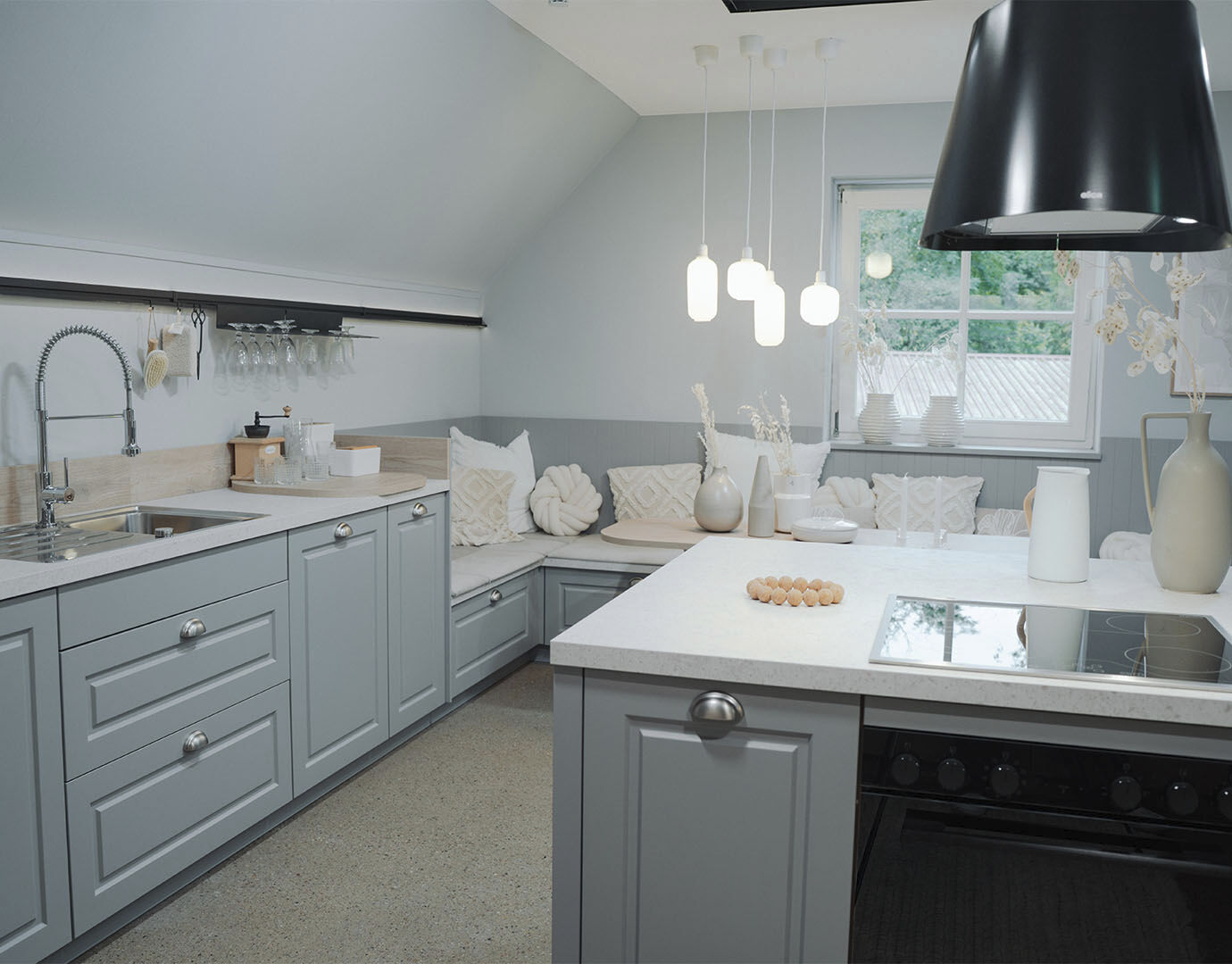 Keuken passend in jouw woonsfeer, voor die extra ruimte, bijkeuken of hobbykamer