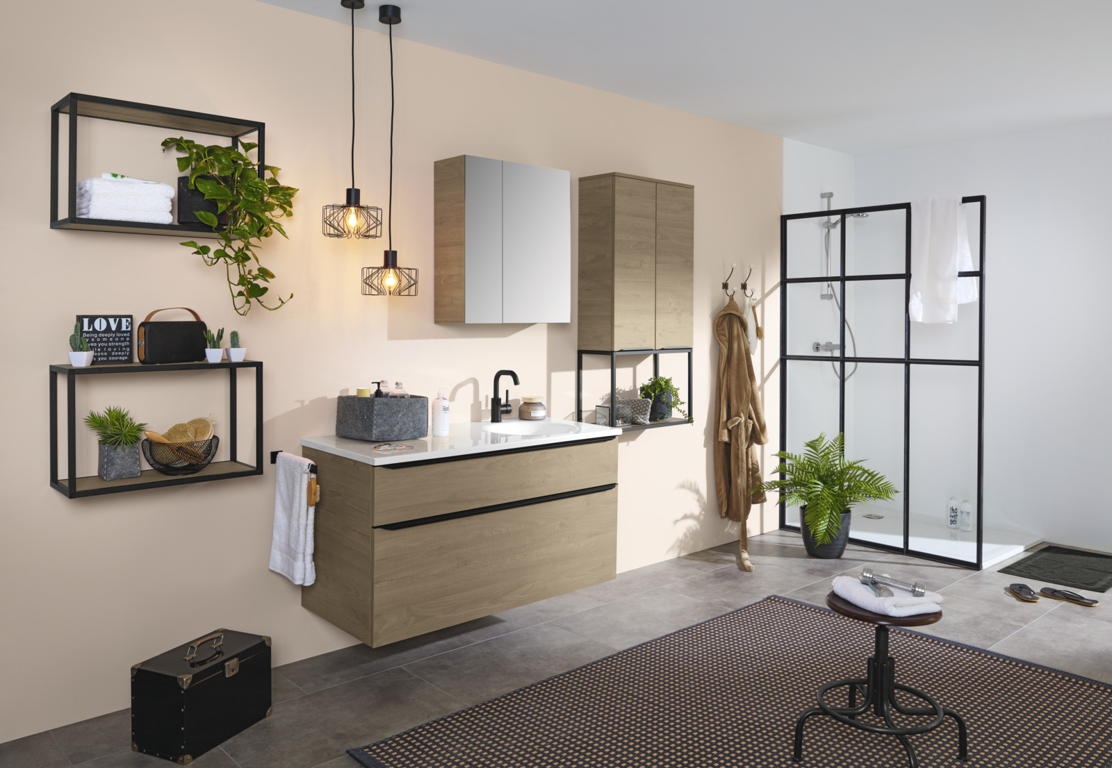 Mooie foto van een prachtige badkamer