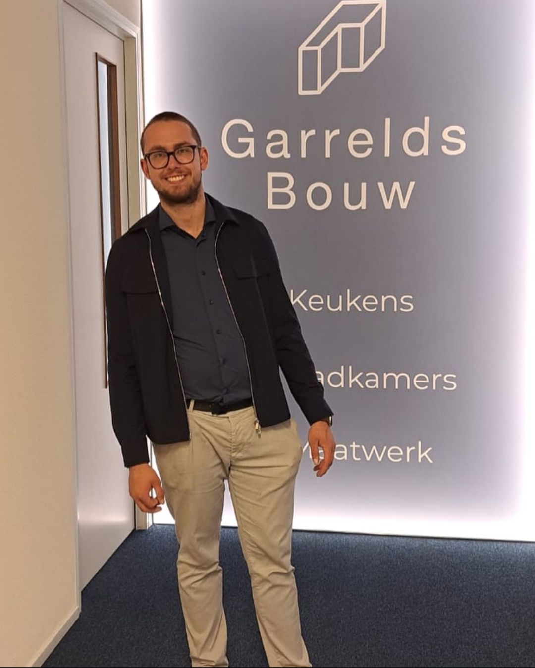 Foto van het Garrelds Bouw team